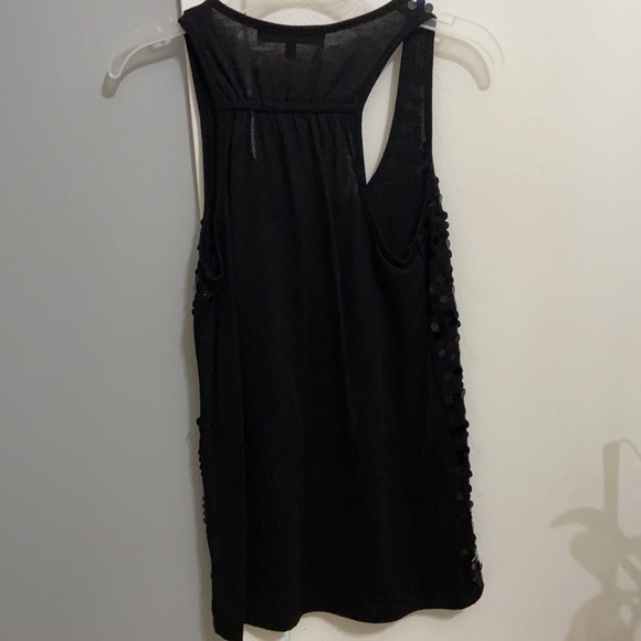 Black Sequined Tank - Picture 5 of 5
